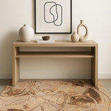 4' X 6' Beige Abstract Area Rug