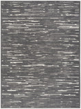5' X 7' Gray Geometric Area Rug