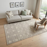 5' X 7' Gray Geometric Area Rug