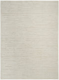 7' X 9' Beige Geometric Area Rug
