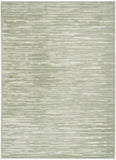 7' X 9' Green Geometric Area Rug