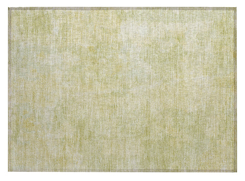 2' X 3' Gold Abstract Washable Non Skid Indoor Outdoor Area Rug