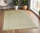 4' X 6' Tan Hand Woven Area Rug