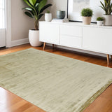 4' X 6' Tan Hand Woven Area Rug