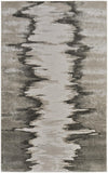 8' X 10' Brown Beige And Ivory Animal Print Washable Indoor Outdoor Area Rug