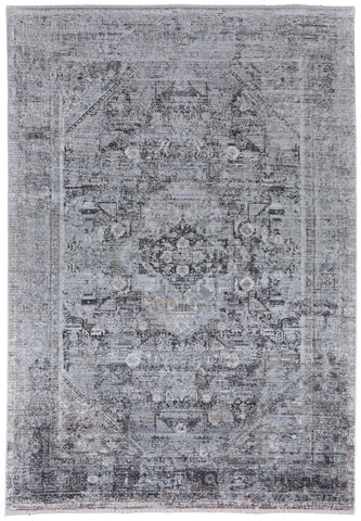 8' X 10' Pink And Taupe Striped Washable Indoor Outdoor Area Rug