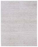 5' X 8' Ivory And Silver Area Rug