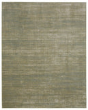 2' X 3' Tan and Green Power Loom Area Rug