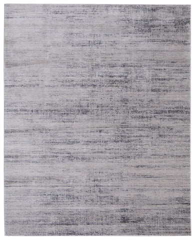 5' X 8' Gray Ivory And Taupe Area Rug