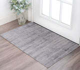 2' X 3' Gray Ivory And Taupe Area Rug