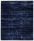 2' X 3' Black and Blue Power Loom Area Rug