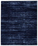2' X 3' Black and Blue Power Loom Area Rug