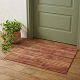2' X 3' Tan and Brown Power Loom Area Rug