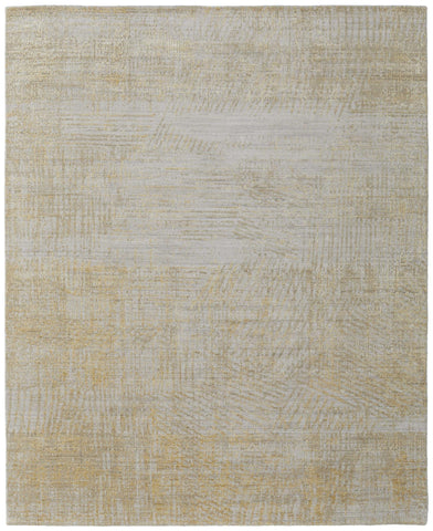 8' X 10' Brown And Beige Geometric Washable Indoor Outdoor Area Rug