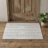 2' X 3' Ivory And Tan Geometric Hand Woven Area Rug