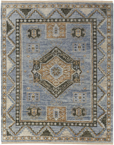 8' X 10' Artichoke Green Oriental Washable Non Skid Indoor Outdoor Area Rug
