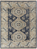 8' X 10' Lime Green And Ivory Floral Washable Indoor Outdoor Area Rug