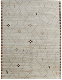 4' X 6' Beige Red And Orange Floral Area Rug