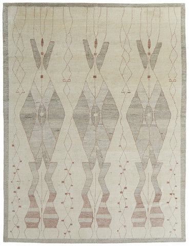 8' X 10' Gray And Charcoal Floral Washable Indoor Outdoor Area Rug