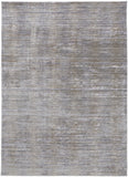 8' X 10' Green And Lime Green Abstract Washable Indoor Outdoor Area Rug