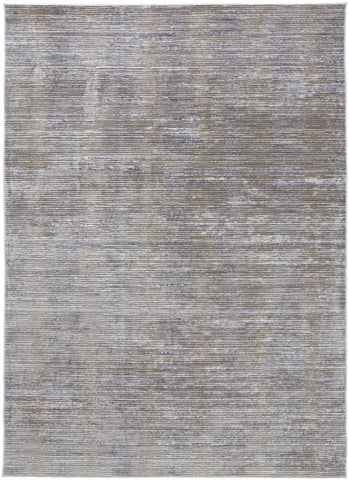 8' X 10' Green And Lime Green Abstract Washable Indoor Outdoor Area Rug