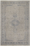 8' X 10' Taupe Ivory And Tan Floral Washable Indoor Outdoor Area Rug
