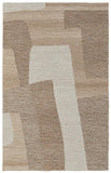 8' X 10' Black Gray And White Abstract Washable Indoor Outdoor Area Rug