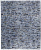 8' X 10' Gold And Beige Abstract Washable Indoor Outdoor Area Rug