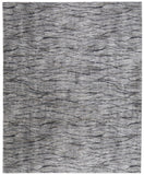 2' X 3' Gray Ivory and Tan Abstract Power Loom Area Rug
