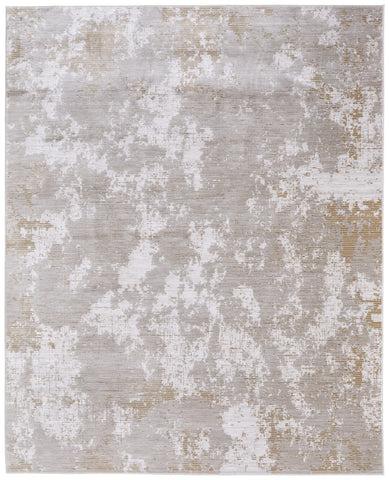 8' X 10' Beige And Charcoal Horse Washable Indoor Outdoor Area Rug