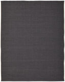 5' X 8' Tan and Gray Hand Woven Area Rug