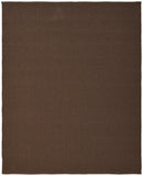 2' X 3' Brown Hand Woven Area Rug