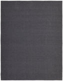 2' X 3' Gray Hand Woven Area Rug