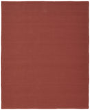 2' X 3' Red Hand Woven Area Rug
