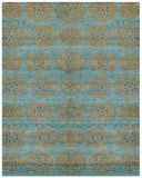 8' X 10' Gold Beige And Ivory Abstract Washable Indoor Outdoor Area Rug