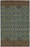 8' X 10' Plum And Purple Abstract Washable Indoor Outdoor Area Rug