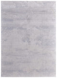 3' X 5' Gold and Ivory Abstract Power Loom Distressed Area Rug With Fringe