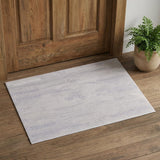 2' X 3' Gray And Ivory Abstract Distressed Area Rug