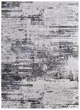 8' X 10' Chocolate Ikat Washable Indoor Outdoor Area Rug