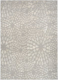 4' X 6' Gray Abstract Area Rug