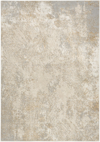 4' X 6' Gray Abstract Area Rug