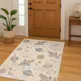 3' X 5' Ivory Area Rug