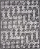 8' X 10' Gray Geometric Area Rug