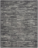 8' X 10' Gray Geometric Area Rug