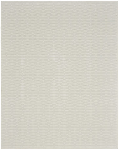 8' X 10' Ivory Geometric Area Rug