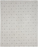 8' X 10' Gray Geometric Area Rug