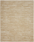 8' X 10' Tan Geometric Area Rug