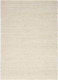 4' X 6' Ivory Jute Hand Woven Area Rug