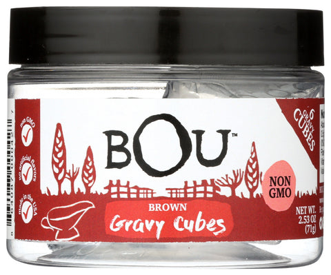 BOU GRAVY CUBE BROWN ( 6 X 2.53 OZ   )