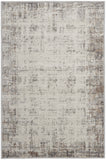 2' X 3' Ivory and Gray Abstract Area Rug